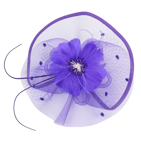 VISALY fascinators hats for women Headband Hats for Women Tea Party | Teal Fascinators Hats Retro Palace Headband Hairpin Hats for Tea Party Tea Party Hats Fascinators Hats Tea Party, 1 Pack