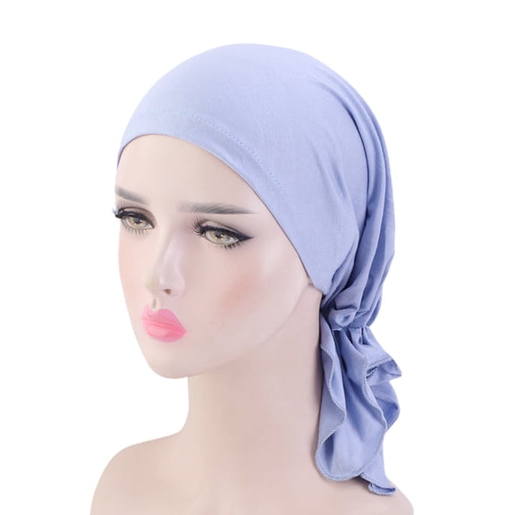 VISALY silk bonnet for sleeping women Silk Scarf for Women Hair Wrap Sleeping | Sleeping Caps Silk Bonnet for Sleeping Pleated, Turban Hat, Night Caps for Sleeping Silk Bonnet for Sleeping Curly Hair