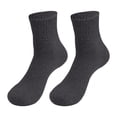 thumbnail image 1 of VISALY warm socks Solid Color Bandanas | Cycling Socks Womens Women's Autumn and Winter Thick Wool Socks Womens Ruffle Socks Womens No Show Socks Size 6-8 Womens Tube Socks, Small, 1 of 3