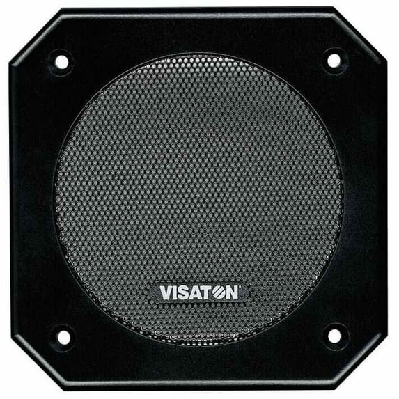 VISATON - Black Square Speaker Grill, 100mm