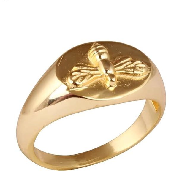 VISHUDDHA Brass Anti Tarnish Statement Ring Fashion Jewelry for Women, Gift on Special Occasion,9