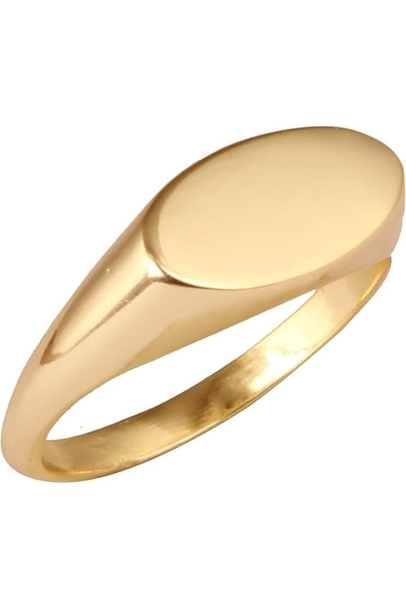 Women's Brass Anti Tarnish Ring Band Fashion Jewelry for Gift on Special Occasion,8