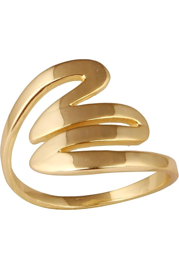 Women's Brass Anti Tarnish Statement Ring Fashion Jewelry for Gift on Special Occasion,9