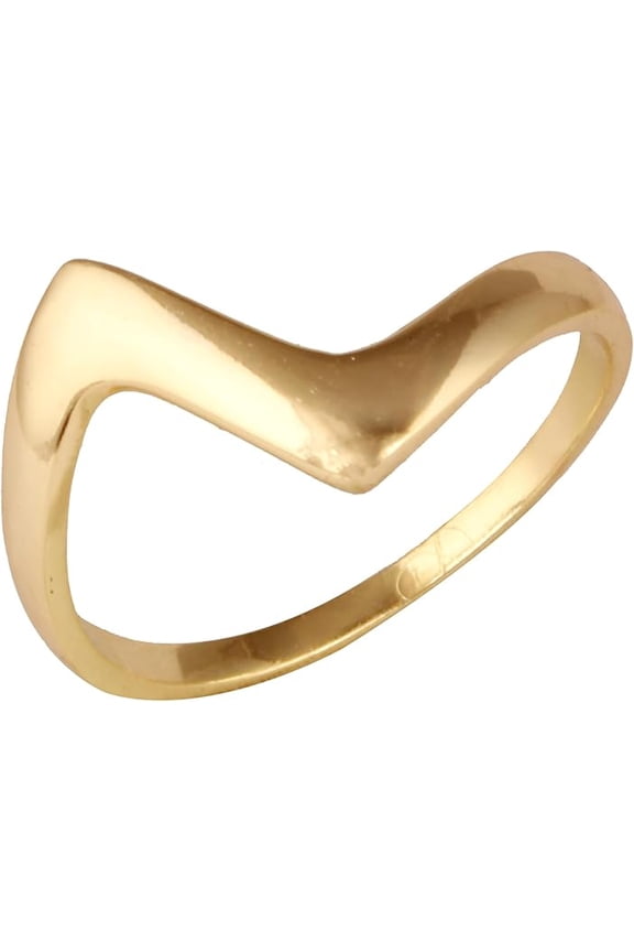 Women's Brass Designer Statement Band Ring Fashion Jewelry for Gift, 8