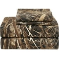 thumbnail image 1 of VISI-ONE Realtree Max-7 King Camo 4 Piece Sheet Set – Lightweight, Cooling, Wrinkle-Free Microfiber 15" Deep Pockets Sheets, Unisex Rustic Western Farmhouse Style Made to Complement All Living Spaces, 1 of 7