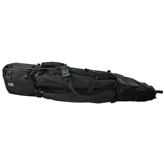 VISM Double Gun Drag Bag, 45in, Black