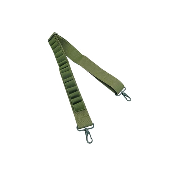 VISM Shotgun Bandoiler Sling, Green