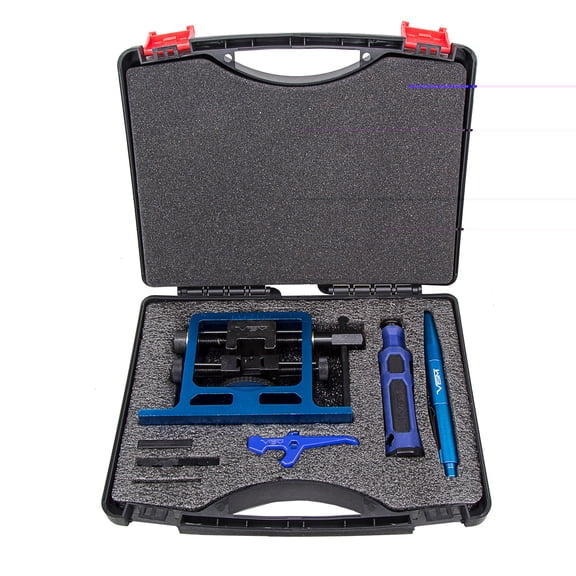 VISM Ultimate Tool Kit with Case, for Glock Handguns, Black/Blue