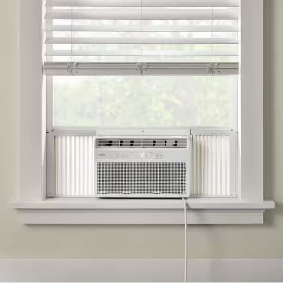 VISSANI 5,000 BTU 115-VOLT WINDOW AIR CONDITIONER, WHITE - WHITE