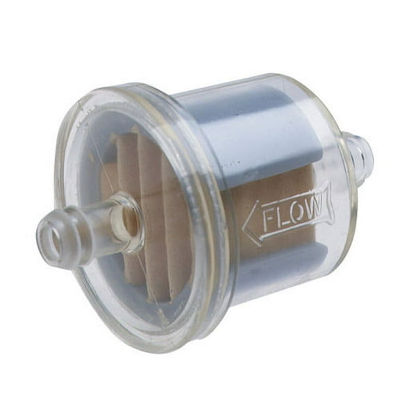 VISU-FILTER INLINE FUEL FILTER1/4" 80 MICRON