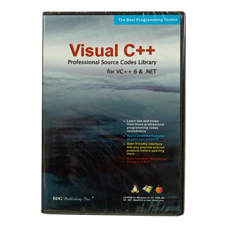 VISUAL C++ Professional Source Code Library VC++ 6 & .NET - over 200 advanced working projects with complete source codes
