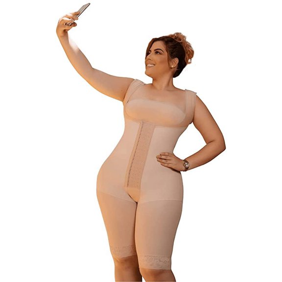 VITÍ Control | Post Surgery and Delivery Knee Long Girdle and Daily Use | Back, Waist and Abdomen Control | Women Accesories