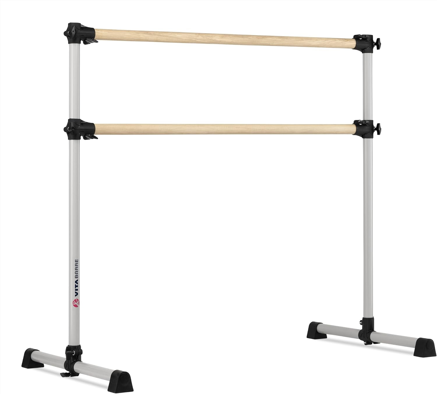 1.2m Portable Ballet Barre Freestanding Stretch Bar, Height Adjustable