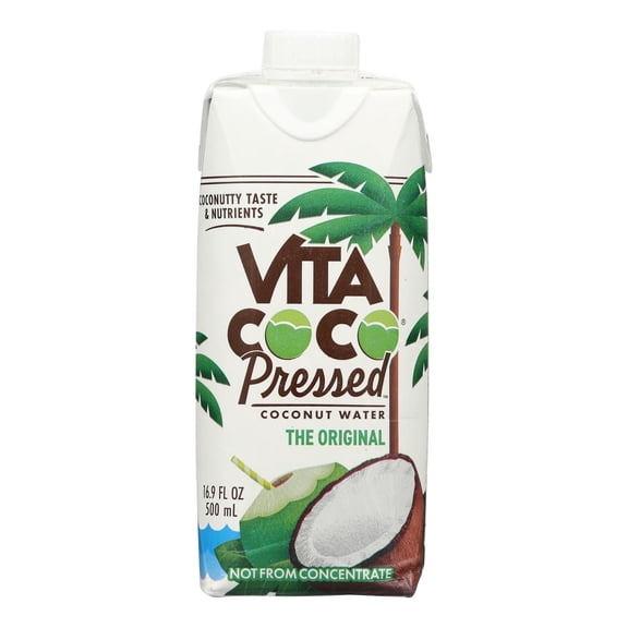 VITA COCO - Hydrating Coconut Water for Refreshment and Recovery - 16.9 FO, Case of 12