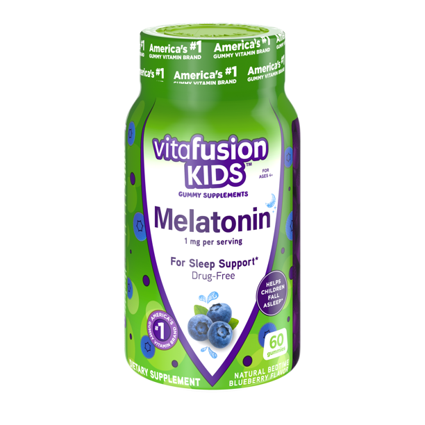 VITAFUSION KIDS MELATONIN 1.0MG 60CT - Walmart.com