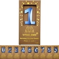 thumbnail image 1 of VITAM AMO 3D Midnight Blue Number 1 Birthday Candle, 1 of 12