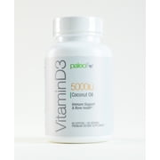 VITAMIN D3 5000 IU- New Formula Paleo Life Vitamin D3 5000iu Premium High Potency with Coconut Oil - 60 Capsules. 1