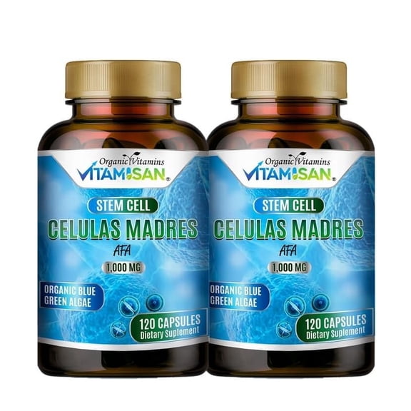 VITAMISAN 2 STEM CELL AFA CELULAS MADRES 120 CAPS 1000 MG