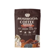 VITAROAST (60 Servings) Premium 10 in 1 Organic Mushroom Instant Arabica Medium Roast Coffee For for Focus, Energy, Clarity, 6.35 OZ