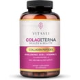 thumbnail image 1 of VITASEI Colageterna Collagen Peptides Capsules, Keto Pills Brain Booster Supplement W/Hyaluronic Acid, Vitamin C, Hydrolyzed Collagen Proteins for Healthy Skin, Gut Health & Joints, 90 Capsule, 1 of 8