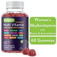 thumbnail image 1 of VITEEY Womens Multivitamin Gummies, Immune Support, Raspberry Flavor, 60 Count, 1 Pack, 1 of 7
