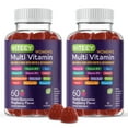 thumbnail image 1 of VITEEY Womens Multivitamin Gummies, Immune Support, Raspberry Flavor, 60 Count, 2 Pack, 1 of 7