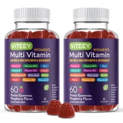 VITEEY Womens Multivitamin Gummies, Immune Support, Raspberry Flavor, 60 Count, 2 Pack