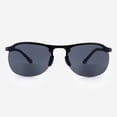 thumbnail image 1 of VITENZI Bifocal Sunglasses TR90 Semi Rimless Readers for Reading Under the Como Sun in Black 2.00, 1 of 10