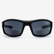 VITENZI Bifocal Sunglasses Wraparound Readers for Reading Under the Lecce Sun in Blue 3.00