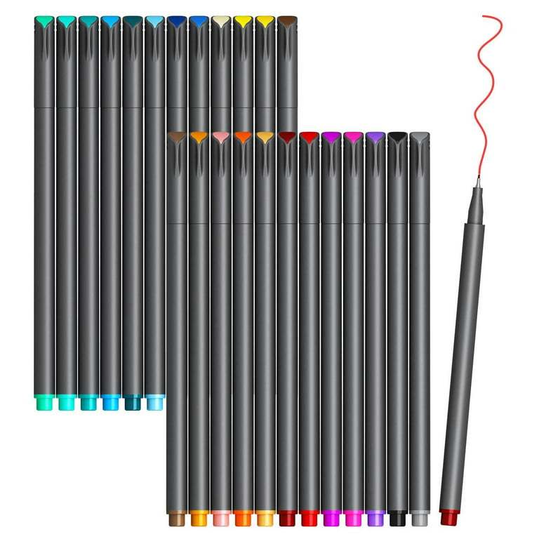 12 Colors Sketch Marker Pen, Fine Line Point Marker Pens for Drawing,  Sketch Pen Drawing, Sketch Pens, Pen Sketch, Sketch Colour Pen - Grabie®