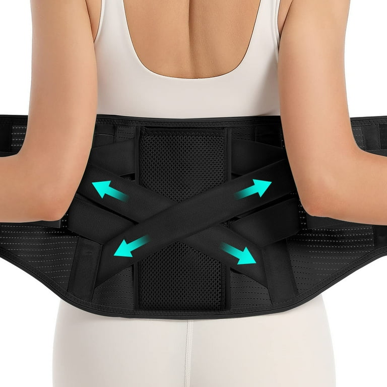 VITOMOR Back Brace for Lower Back Pain Relief for Women/Men With
