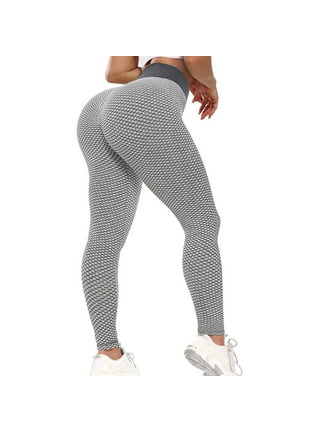 VASLANDA Womens High Waisted Seamless Workout Leggings Butt Lifting Gym  Yoga Pants Booty Scrunch Vital Tummy Control Ruched Tights 