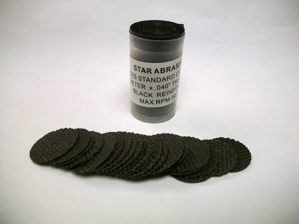 VIVA - 15/16"X .04" X 1/16" Cut Off Wheel For Use W/ Dremel, Reinforced, 50 Discs