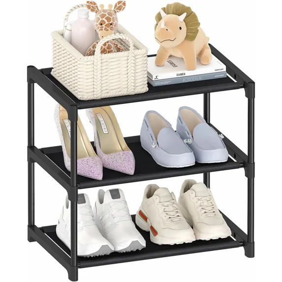 VIVA - 3-Tier Stackable Shoe Rack