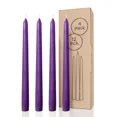 thumbnail image 1 of VIVA - Candwax 12 Inch Taper Candles Set Of 4 - Dripless And Smokeless Candle Unscented, 1 of 2