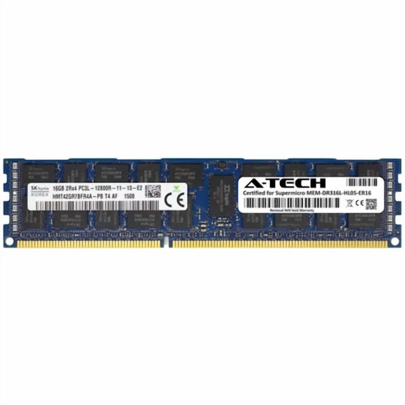 VIVA - Hynix 16Gb Ddr3 Pc3L-12800R Server Memory (Hmt42Gr7Bfr4A-Pb)