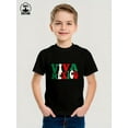 thumbnail image 1 of VIVA MEXICO Novelty Graphic Kid T-Shirt Casual  Style With 100% Cotton Fabric,Suitable for Boys And Girls,Size From 3T-13Y,Ideal Gift for Kids, 1 of 4