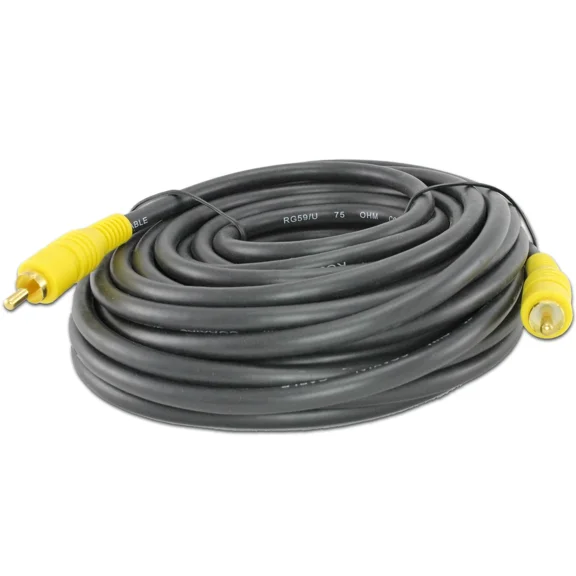 VIVA - New 50 Ft Foot Premium Coax Video Audio Subwoofer Home Theater Rca Tv Cable Cord