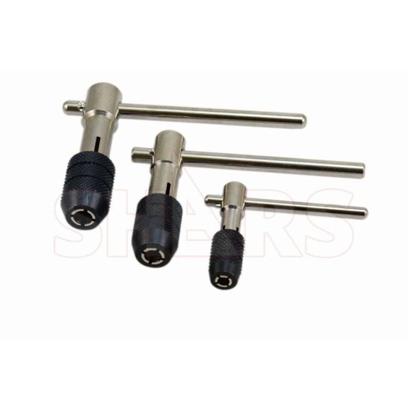 VIVA - Shars 3 Pcs T-Handle Tap Wrench Set 2", 2-1/2", 3-1/2" New !}
