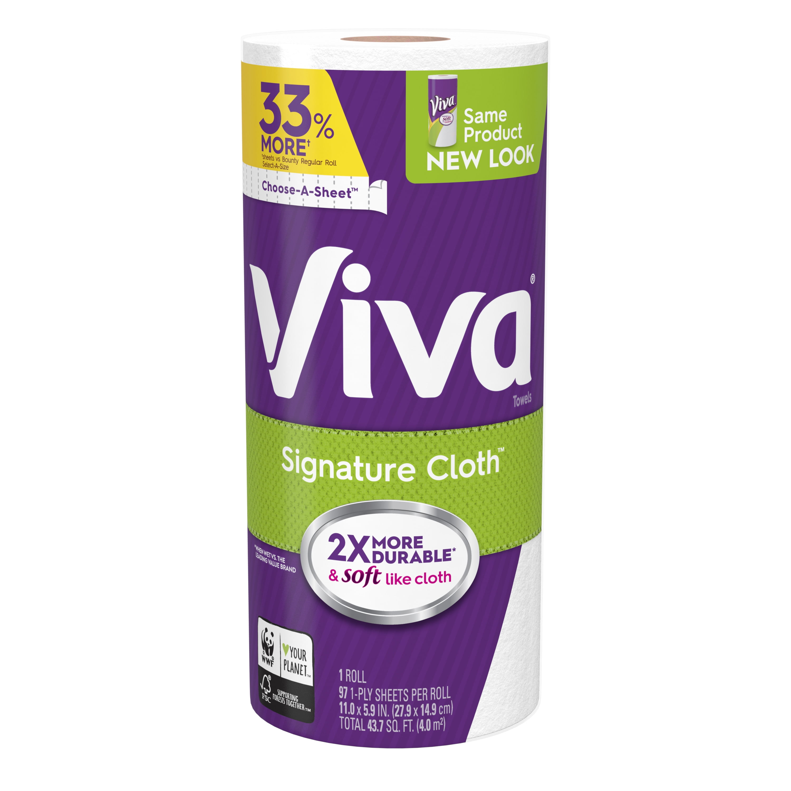 Viva Signature Cloth Choose-a-sheet Paper Towels : Target