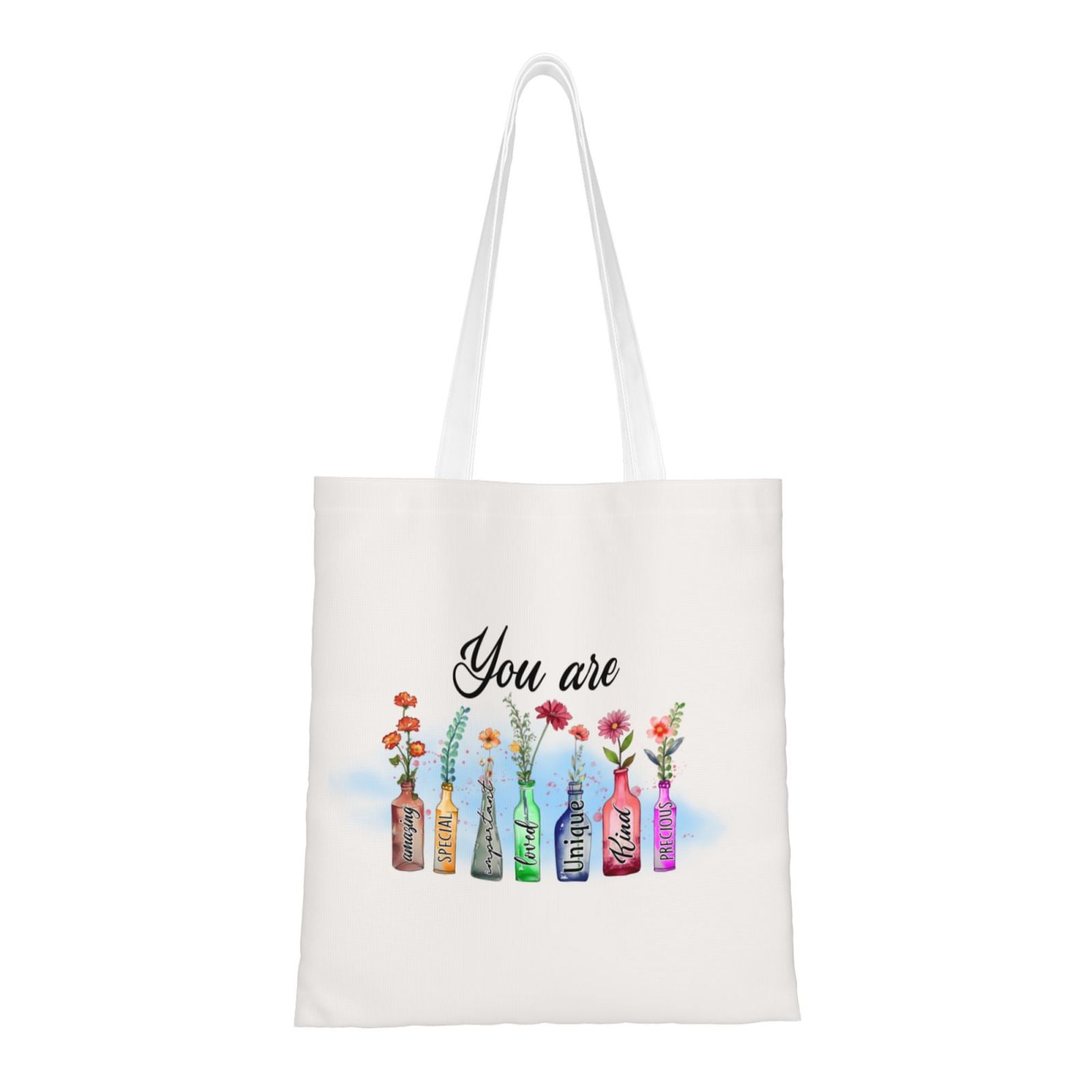 VIVACITE Christian Tote Bags for Women Vintage Canvas Tote Bag for Women  Bible Tote Bags for Women Christian Gifts for Women Faith Church Bags for