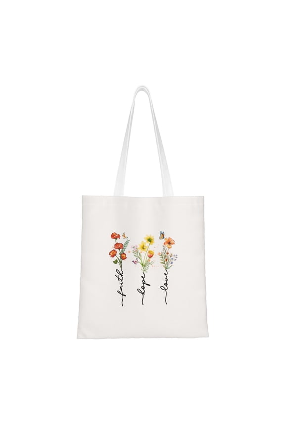 Christian Tote Bags for Women Vintage Canvas Tote Bag for Women Bible Tote Bags for Women Christian Gifts for Women Faith Bible Carrier Church Bags for Women with Christian Art 15