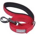 thumbnail image 1 of VIVAGLORY Dog Leash with Padded Handle, Reflective Nylon Lead, Medium & Large, Red, 5 ft, 1 of 7