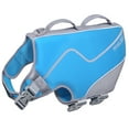 thumbnail image 1 of VIVAGLORY Dog Life Jacket Neoprene Vest for Swimming, Sports Style, Blue, Large, 1 of 6