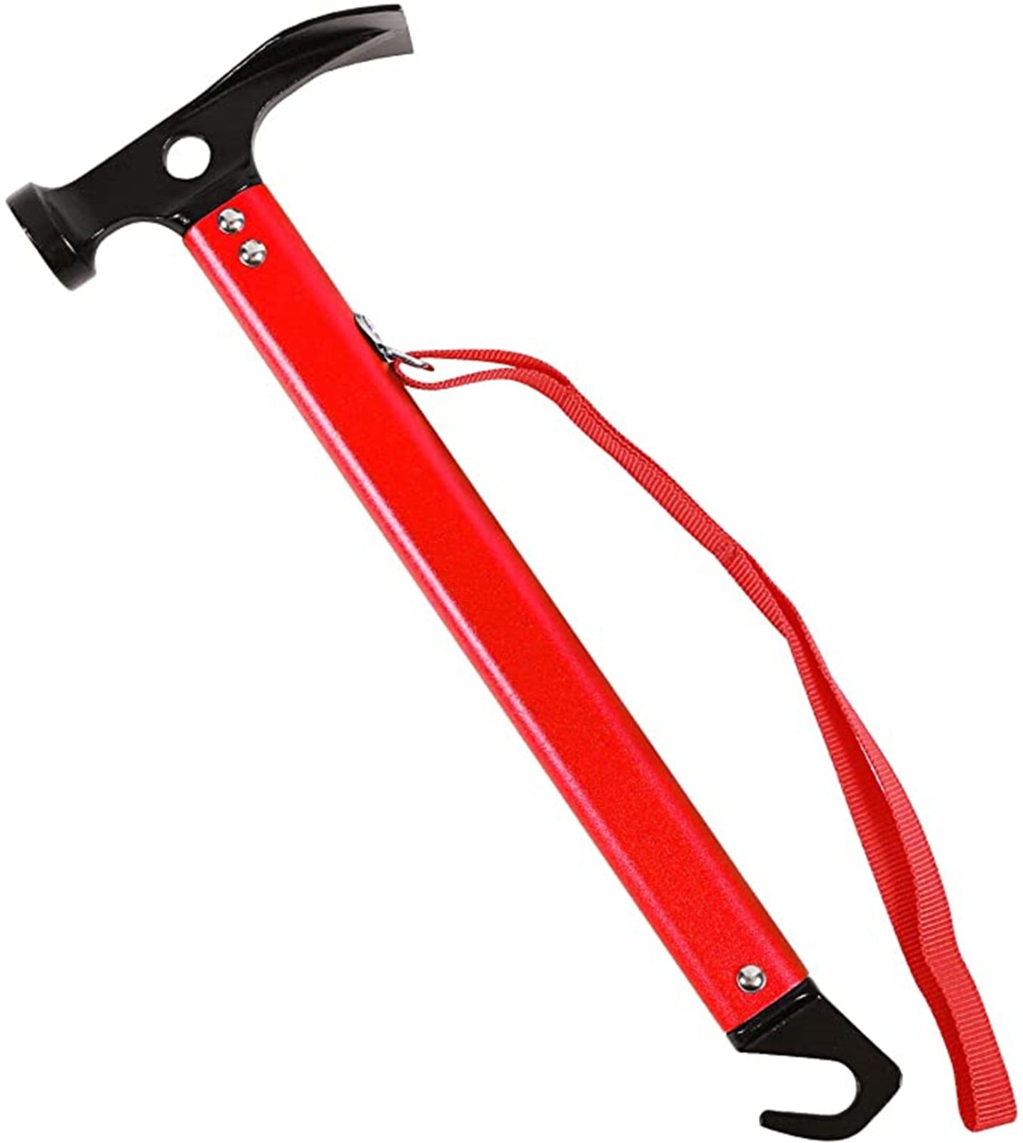 VIVAWM Aluminum Camping Hammer With Hook Portable Lightweight Multi