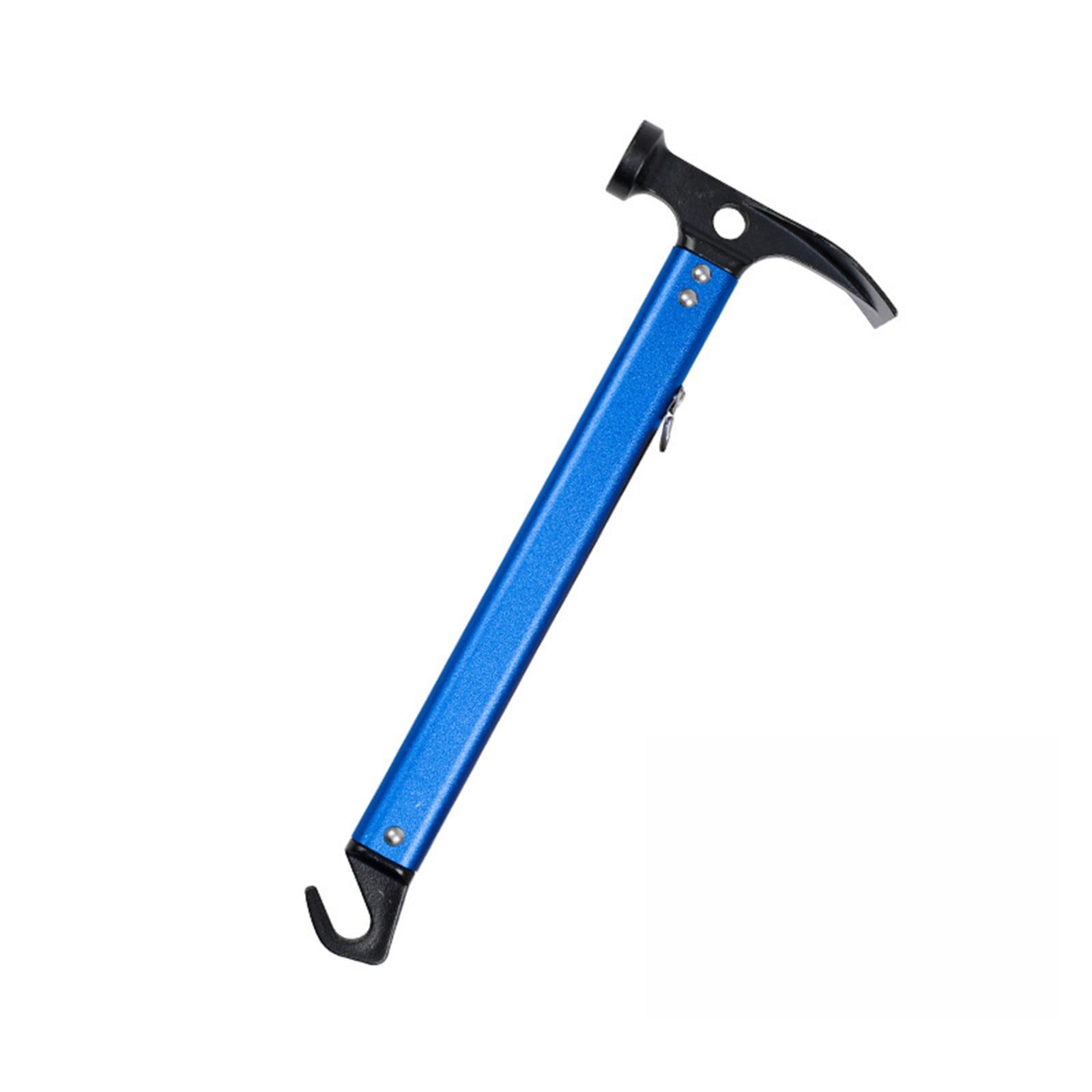 VIVAWM Aluminum Camping Hammer With Hook Portable Lightweight Multi