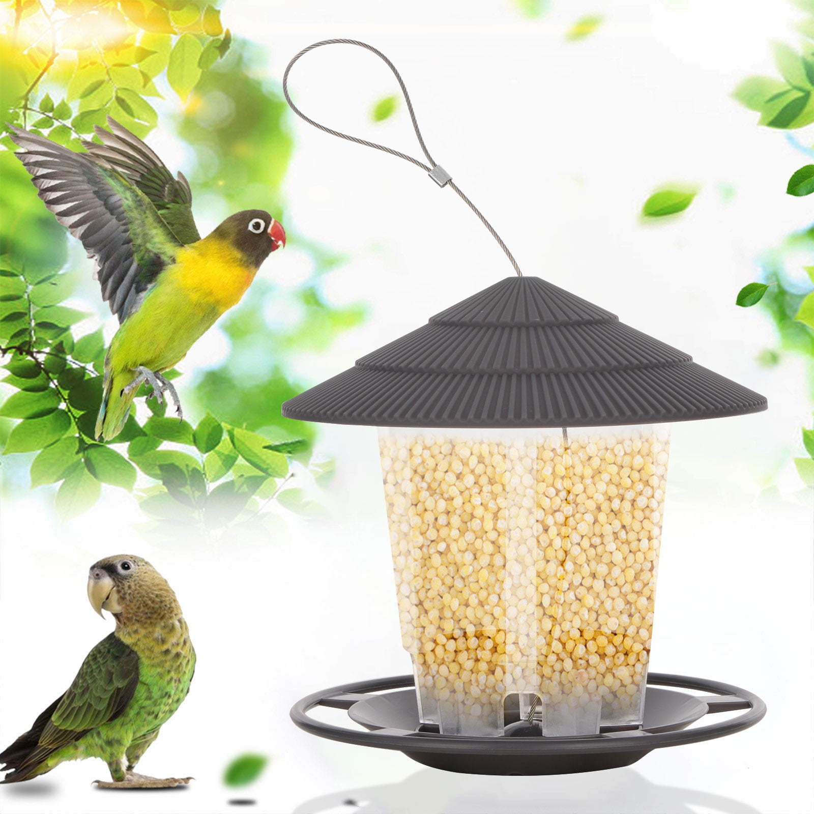 VIVAWM Bird FeedersWindow Bird Feeders For Viewing Easy Clean Bird