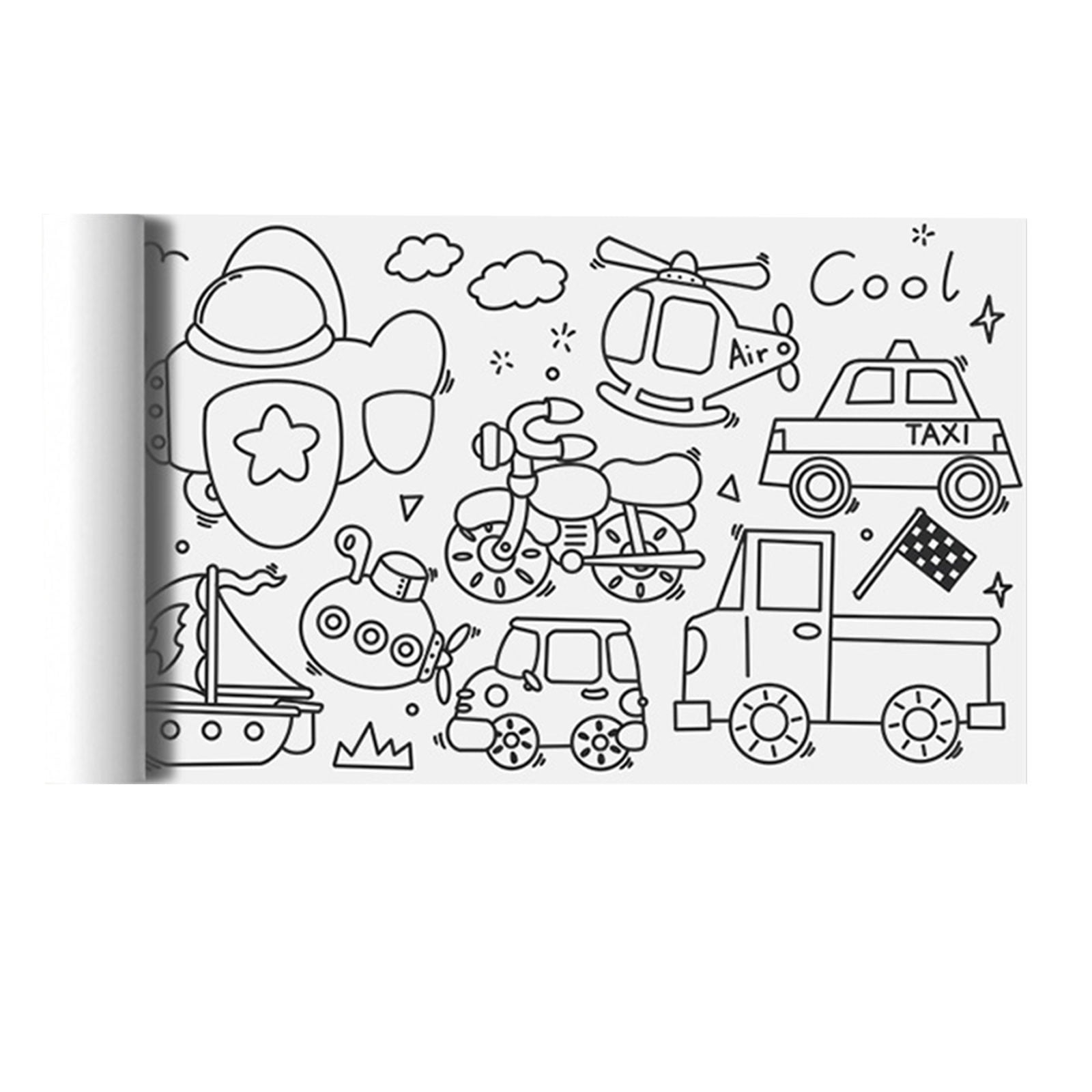 VIVAWM Graffiti Picture Scroll Can Be Attached To The Wall Painting