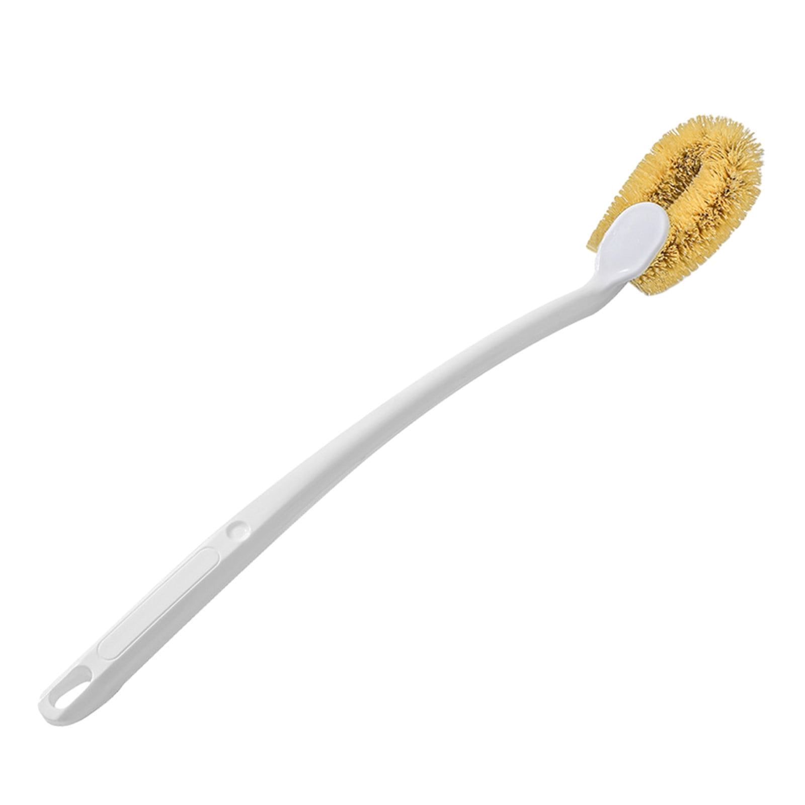 VIVAWM Palm Brush Head Toilet Brush, UShaped Toilet Brush, Long