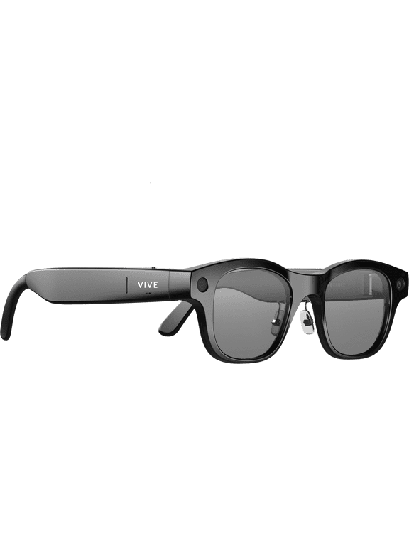 Eagle AI Glasses, Square Black Frame with ZEISS Adaptive UV380 Lens, Snapdragon AR1 Gen 1 Chip, 12MP HD Camera, Built-in Multi-LLM AI Assistant, Wi-Fi 6E, Bluetooth 5.3, IP54